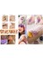 Dövme Glitter Tattoo Kit 10 Tüp Sim 100 Şablon Hediyeli Mega Paket 2