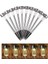 Solar Bahçe Lambası 10’lu Set Direk Aydınlatma – Güneş Enerjili LED Işık, Su Geçirmez, Dış Mekan Aydınlatması, Kolay Kurulum, Enerji Tasarruflu, Modern Tasarım 1