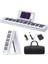 Dp-06 Katlanabilir Piyano, 61 Tuşlu Tam Boy Yarı Ağırlıklı Klavye, Bluetooth Taşınabilir E-Piyano, Yeni Başlayanlar Için, Çantalı 1