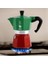 - Moka Express Italia: 3 Cups Ocak Üstü Espresso Pişirici - 130ML - Karma Renk - Alüminyum Gövde - Patentli Güvenlik Valfi - Tüm Ocak Türleri Için Uygundur (Indüksiyon Hariç) 4