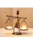 Kadın Figürlü Metal Ferforje Tealight Mumluk Ev Dekoru Süs 3