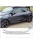 Oto Aksesuar Renault Clio 4 Ile Uyumlu Hb Krom Cam Çıtası 8 Parça 2012-2018 Arası P.çelik 1