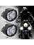 2 Adet Motosiklet Scooter LED Sis Farı Çakar ve Sabit Mod 6 Ledli 1