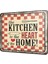 Cam Kesme Tahtası My Kitchen Heart Desenli 1