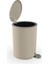 M-E66-09 Lenox 5 Lt Pedallı Çöp Kovası Bej 2