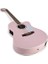 Jade Ppop Akustik Gitar Açık Gözenekli Pastel Pembe Mat 2