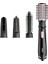 AS200E Brosse Rotatif Ionic Hava Üflemeli Saç Şekillendirici, Döner Fırçalı, 4 Aksesuarlı, Siyah 1