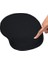 Deer Bilek Destekli Ergonomik Mouse Pad, Rahat Fare Padi, Fare Altlığı, Ofis ve Oyun Için, Kaymaz Taban, Siyah 2