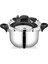 5 Litre Pratik Düdüklü Tencere Siyah Kapak 3