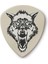 Dunlop Dunlop Picks PH122P1.14 - Hetfield Beyaz Fang Akışı 1,14 mm - Oyuncu Paketi 6 3
