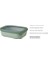 - Multi Bowl Cirqula Rectangular - Kapaklı Saklama Kabı - Buzdolabı Için Hava Geçirmez Saklama Kutusu ve Mikrodalga Fırın Kabı Olarak Uygundur - 500 ml - Nordic Green 3