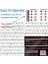 Piyano Akor Grafikli Piyano Klavye Çıkartmaları, 88/61/54/49 Anahtar, Yeni Başlayanlar ve Küçük Çocuklar Için Not Harfleri Etiketleri, Piyano Notaları Kılavuzu Piyano Anahtar Çıkartmaları Elektronik 3