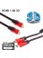 HDMI Kablosu 1.4b 3D HDMI Görüntü Monitör Kablosu 100CM 3