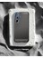 Galaxy S25 ile Uyumlu Ekstra Dayanıklı Kılıf Rugged Armor Hava Kanalı Teknolojisi Askeri Sınıf Koruma Magfit Özellikli Marble Gray Çift Katman Kapak - ACS08999 4