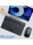Tablet ve Telefonlar Için Bluetooth Klavye ve Mouse Set - AL3476 (Siyah) 4
