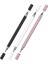 Universal Telefon Tablet iPad 2in1 Disk Uçlu Stylus Pen Dokunmatik Kalem - AL3463 (Beyaz) 1