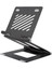 Ayarlanabilir Metal Dizüstü Destek Tabanı Katlanabilir Taşınabilir Laptop Sehpası Yükseltici Stand 5