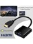 HDMI To VGA Çevirici Tablet Projeksiyon Laptop Ile Uyumlu Hdmi'dan Vga'ya Dönüştürücü Monitör Kablosu 4
