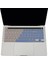 MacBook Klavye Koruyucu – Touchbar Pro M1,m2 13 Inç A2289 A2251 A2338 & 16 Inç A2141 Uyumlu • Türkçe Q + Uk Iso Enter • Silikon Toz & Sıvı Koruma Mavi Pembe 4
