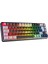 Yoru Mini Pro Siyah/gri 2.4ghz+Bt5.0+Type-C Red Swich Q Mekanik Gaming Oyuncu Klavye Rgb 1
