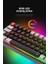 Yoru Mini Pro Siyah/gri 2.4ghz+Bt5.0+Type-C Red Swich Q Mekanik Gaming Oyuncu Klavye Rgb 4