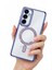 Samsung Galaxy A15 Uyumlu Kılıf Simli Magsafe Şarj Destekli Kamera Lens Korumalı Parıltılı Şık Kapak 1