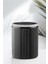 Serisi Siyah Akrilik Çöp Kovası – Silindir, 5 Litre, 25CM, Kolay Temizlenir - 3372 1