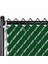 Tel Koruma Kapatma Gizlilik Bantları Pvc Çit Şeridi (50 Metre) (5cm Yeşil) 1