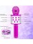 Usba+Tf Sd Kart+3.5mm Aux Girişli Bluetooth Karaoke Mikrofonu Pembe WNE0069 4