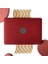 MacBook Pro 13 Inç Kılıf Simli Taşlı Sert Kapak M1 M2 A2338 A2251 A2289 A1708 A1706 A1989 A2159 ile Uyumlu Darbe Çizilme Koruyucu Mat Parlak Bordo 3