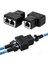 2 Portlu Ethernet Splitter, Çift Lan Kablosu, Ethernet Bölücü, RJ45 Dişi Adaptör Konnektörü 1