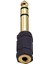 Amfi Giriş Çevirici Stereo Amfi Giriş Çevirici 3.5 mm Dişi 6.35 mm Erkek Çevirici Kulaklık Jack Piyano Çevirici 2
