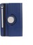 Galaxy Tab S9 Fe 10.9inç X510 X516 ile Uyumlu Kılıf 360 Dönebilen Standlı Case Lacivert 4