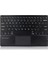 Tablet ve Telefonlar Için Şarjlı Touchpadli Türkçe Bluetooth Klavye - AL2724 Siyah 1