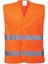 Yeleği Fosforlu 5 cm Reflektörlü Turuncu Görevli Işçi Güvenlik Yeleği 1