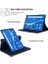 iPad 2022 10.9 (10.nesil) Kılıf 360 Tablet Deri Kılıf Tablet Kılıfı Dönerli Standlı Kılıf Darbe Emici Lacivert 2