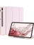 Galaxy Tab S7 Fe / S7 Plus S8 Plus 12.4" ile Uyumlu Kılıf Kalem Bölmeli Smart Case X800 T730 T970 Rose Gold 1