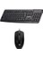 Km-03 USB Kablolu Klavye Mouse Set Türkçe Q Siyah 3