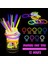 Shop-Mağaza Glow Parti Malzemeleri, Doğum, Düğün Favors, Karışık Renkli Işık Stick, 25PCS Için Bilezikler Bilek Bandı Neon Kolye Sticks Kırpma 5