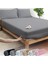 Home Pamuklu Ranforce Tek ve Çift Kişilik Lastikli Çarşaf (Gri, 100 x 200) 1