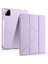 Xiaomi Pad 7/7 Pro ile Uyumlu Kılıf Tri Folding Silikon Kalem Bölmeli Katlanabilir Standlı Pu Deri Yumuşak Kapak, Tablet Kılıfı [kalem Alanı, Akıllı Kapak, Uyku Modlu], Lila 1