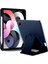iPad Tablet Ile Uyumlu Kılıf Lüks Kadife Iç Kaplamalı Suni Deri Mıknatıslı Standlı Tablet Arka Kapak (Lacivert, iPad Pro 4.nesil 11 Inch) 1