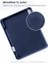 iPad Tablet Ile Uyumlu Kılıf Lüks Kadife Iç Kaplamalı Suni Deri Mıknatıslı Standlı Tablet Arka Kapak (Lacivert, iPad Pro 4.nesil 11 Inch) 3