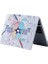 Macbook Air M1 Kılıf 13 Inç Uyumlu Beyin Desen Temalı Sert Plastik Uv Lazer Baskı Touchıd M1 Air A2337 A2179 A1932 Beyaz 4