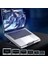 Icecoorel Alimünyum Hız Ayarlı Notebook Soğutucu Ergonomik Stand Alt Başlık : Sessiz Güçlü FAN–12~17INÇ Uyumlu–yedi Seviye Stand–2xusb Hub 3