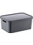 Stafi Çok Amaçlı Kapaklı Kutu 4,5 Lt Antrasit 1