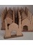 Ahşap Cami Maket Boyama Seti, Dini Etkinlik ve Eğitim Için Ideal 20 Adet Kahverengi 1