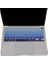 Macbook Air M1 13INÇ Klavye Koruyucu Türkçe Q Ombre A2179 A2337 ile Uyumlu Lacivert Mavi 3