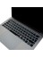 MacBook Klavye Koruyucu Türkçe Q Baskılı Uk-Ters L- Enter Tipi Pro 13INÇ A1708, MacBook A1534 12INÇ Uyumlu, Ultra Ince Hafif Yıkanabilir Klavye Filmi Siyah 4