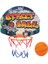 107406024 Basketbol Seti, Kapı Askılı, Tahta 27 x 5 x 21 Cm, Fileli Pota 15 Cm, Top 8,6 Cm, 3 Yaş ve Üzeri 1